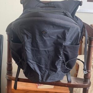 Lululemon Athletica Black Backpack with Durable Design